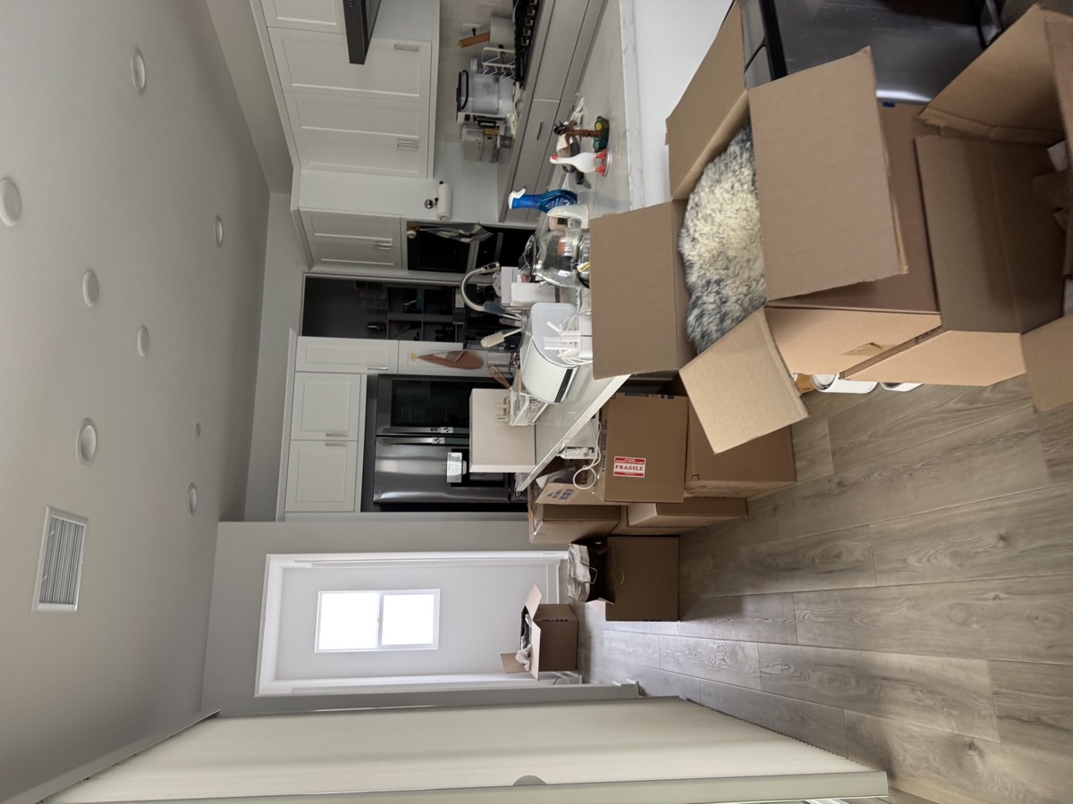 Post-renovation kitchen cleaning San Diego — new cabinets and countertops